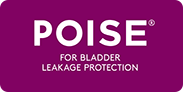 Kimberly Clark's Poise logo for bladder leakage protection