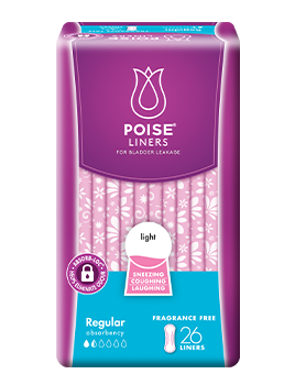 Poise liners regular packshot
